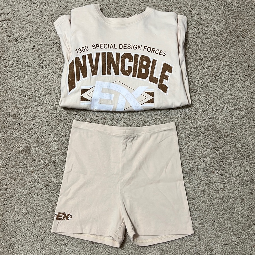 Edikted Biker Shirts and Oversized Tee Set